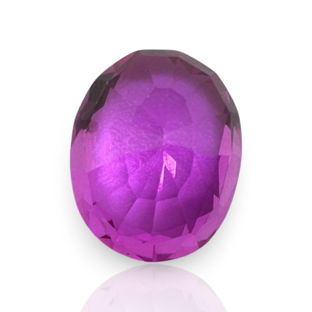 אבן חן ספיר ורודה בחיתוך אובל 10.72 קראט