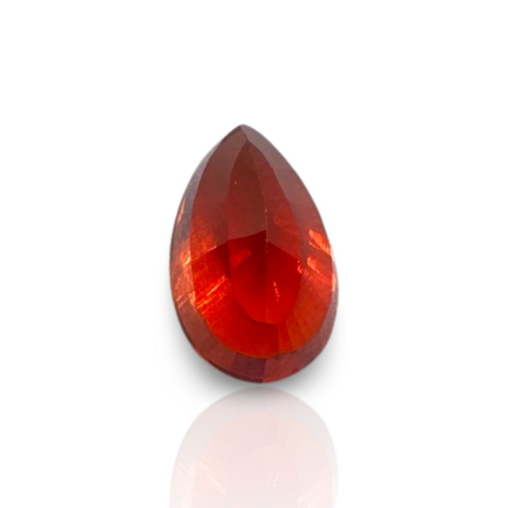 אבן חן ספיר Padparadscha חיתוך טיפה 5.07 קראט